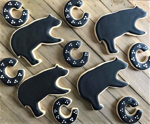Small Bear Cookie Cutter - 3.5" Made in USA by Ann Clark