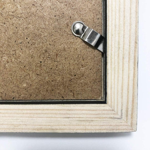 ZXT-parts 8x8 Picture Frames with 6x6 Opening Mat, Square White Solid Wood Frame with Plastic Panel for Tabletop or Wall