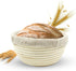 Banneton Bread Proofing Basket, Handwoven Rattan Cane Sourdough Proofing Basket for Artisan Breads, 7 x 4 Inch
