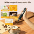 Generic 3 3 Handheld Milk Frother, Heads Milk Frother Rechargeable, Speed Adjustable Coffee Mixer Electric Handheld