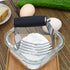 Theophorus Dough Blender Heavy Duty Pastry Cutter Stainless Steel Butter Cutter Professional Baking Tool For Mixing