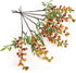 HUIANER Artificial Berries, 6Pcs Lifelike Orange Berry with Stems Fake Christmas Fruit