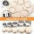 3 Donuts(4 Pcs/Set) HULISEN Pastry Cutter, Dough Blender, Cup Flour Sifter and Biscuit Cutter, Stainless Steel Dough