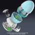 KYMELLIE 20 8 10/30/60 Dimmable, Kids Alarm Clock for Bedroom, Wake-Up Light with Sleep Sounds Noise Machine & Color
