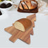 Amosfun Christmas Tree Cutting Board, Acacia Kitchen Cutting Chopping Board, Wooden Serving Tray for Cheese
