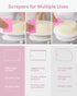 Kootek 32-Piece Cake Decorating Set with 24 Icing Piping Tips, 2 Reusable 12 Inch Pastry Bags for Frosting
