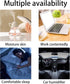 INVODA Mini Humidifiers, 260ml USB Personal Cool Mist Humidifier with Night Light, White