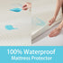BedTreat Waterproof Mattress Protector Full Size Bed Cooling Mattress Cover, Breathable Noiseless Washable Bed Pad