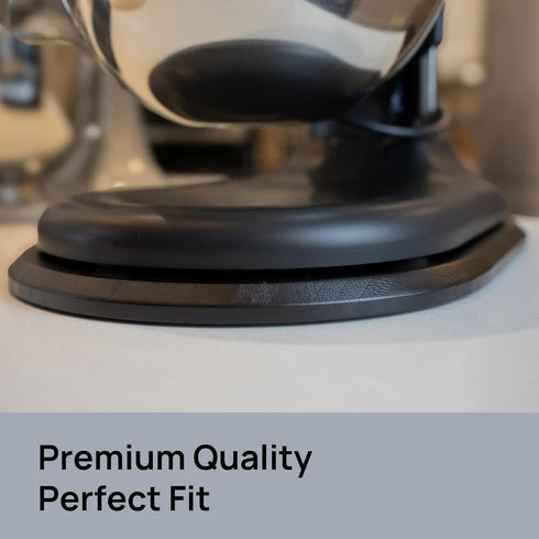 Ibyx Elegant Sliding Tray for Coffee Maker & Heavy Kitchen Appliances, Sturdy, Black for 4.5 Qt Kitchenaid