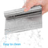 Pro Dough Pastry Scraper/Cutter, Stainless Steel Mirror Polished, 2PCS Multipurpose Cake and Pizza Cutter