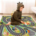 31"x47" Kids Rug Play Mat Soft & Non-Slip Car Rugs City Map Play MatCar Rugs for Kids Toy Cars Race Track for Classroom