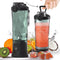 Portable Personal Size Blender for Shakes and Smoothies - 20 Oz Mini Blender with 6 Blades for Kitchen and Travel