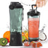 Portable Personal Size Blender for Shakes and Smoothies - 20 Oz Mini Blender with 6 Blades for Kitchen and Travel