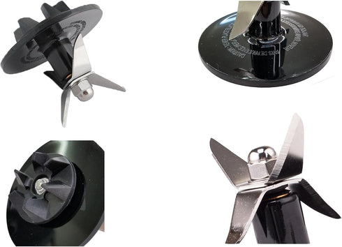 SPB 456 2B Blender Blade with SPB7-20TXN Coupling - Compatible with Cuisinart Powerblend Duet Parts Replacement