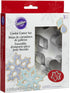 Wilton 3-Piece Cookie Cutter Set, Snowflake