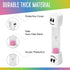 2 -Set 4 TeaherFav Minute Toothbrush Sand Timer for Kids of Small Blue, Pink, Yellow and Green Smiley Hour Glass