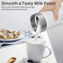 SIMPLETASTE Milk Frother, 4-in-1 Electric Milk Steamer, Automatic Foam Maker and Milk Warmer for Latte, Cappuccinos