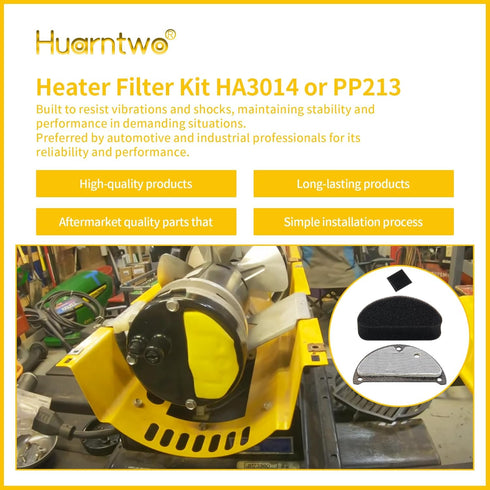 New Replacement PP213 HA3014 Air Filter Kit for Reddy Remington Master Desa Kerosene Heaters