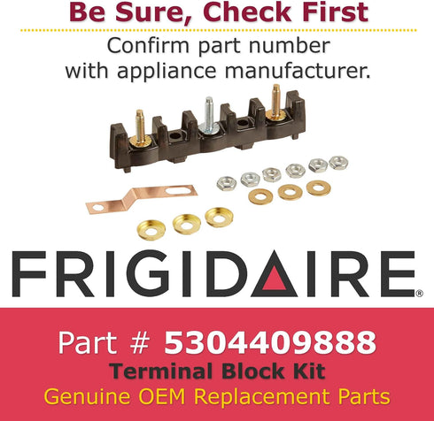 Frigidaire 5304409888 8 Terminal Block Kit for Appliances