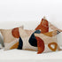 Abstract Boho Pillow Covers 18x18 Inch, Terracotta Beige Throw Pillow Covers Mid Century Linen Pillow Cases for Sofa Couch Car, Set of 4 (No Inserts) by Ruelvth