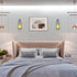 Set 2, SNAIL GARDEN Wall Candle Sconces Holder of Flame-Like Wall Decor Sconces Decorative Wall Sconces for Candles