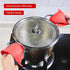 3 Pairs Mini Oven Mitts Gloves, Silicone Heat Resistant Cooking Pinch Mitts, Potholder for Kitchen (Red, Blue, Green)