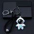 Astronaut Space Party Favors, 18 Sets with Keychains, Star Moon Organza Bags for Party Supplies