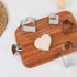 Heart Cookie Cutter Set - 6 Piece Stainless Steel Biscuit Pastry Cutters, Sizes from 1 4/5" to 3 4/5"