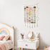 Room,1 Dahey Macrame Bow Holder Hanging Hair Bow Organizer for Baby Girls Boho Wall Decor Handmade Headband Holder