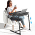 TV Tray Table, Adjustable TV Dinner Table for Eating on Couch with