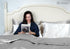 100% Mulberry Silk Pillowcase, 22 Momme Pure Natural Silk, Both Sided with Zipper, King Size (Silver Grey, 20'' 36'')