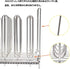 TRIROCK Collapsible Stainless Steel Sous Vide Rack: 5 Adjustable Dividers for Most 12 Qt Containers, Great for Cooking