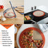 Round Silicone Baking Mats for 10 Inch Cake Pan - Non-Stick Reusable Dough Mat for Cake, Tortilla, Pizza