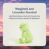 warmies Microwavable & Weighted Stuffed Animals, Frog - Heated Stuffed Animal Plushie for Warmth & Comfort - Cute Soft