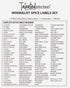 Talented Kitchen 140 Pack of Minimalist Spice Jar Labels, Preprinted Water Resistant Stickers (Gold Text)