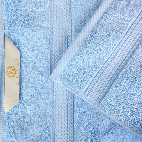 Set 6, Superior Egyptian Cotton Pile Face Towel/Washcloth of Ultra Soft Luxury Towels, Thick Plush Essentials
