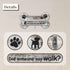 J JACKCUBE DESIGN Rustic White Bone Shape Wall Mounted Dog Leash Holder - 3 Key Holder Hooks and Extra Storage Box