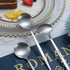 Teaspoons 6 Piece - 6.6'' Stainless Steel Small Spoons, Tea Spoons for Home, Kitchen, Dishwasher Safe