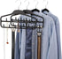 FairyHaus Belt Hanger Organizer 2 Pack, Non Slip Tie Rack Holder, Durable Hanging Closet Accessory Hooks