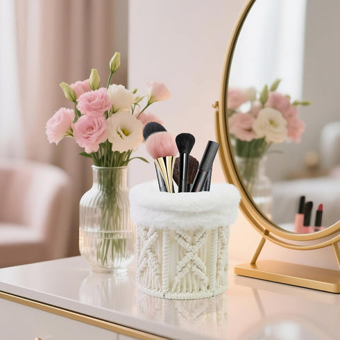 Glasses Holder for Nightstand Boho Decor Eyeglass Holder Stand for Office Sunglasses Case Desk Storage Organizer