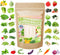 Ficoszo Vegetable Seeds Kit Fruit Seeds for Planting Non-GMO and Heirloom 35 Varieties