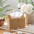 Wicker Hand Towel Box Cover Compatible with Disposable Paper Hand Towels, Wicker Paper Towel Holders, Hand Towel Holder