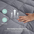 Twin XL Size Mattress Pad Cotton Top Cover for College Dorm, Quilted Fitted Protector with Deep Pocket