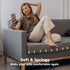 RA RUNNING ALIEN Seat,20"X20"X2" 40D Set 1 Couch Cushion Support for Sagging Curved High Density Foam Cushion,Sagging