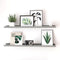 Solrot Floating Shelves for Wall Decor, Long Wall Mounted Storage Shelf for Bedroom,