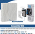 HC22P Humidifier Filter Pad Replacement for Honey-well HE100, HE150, HE220, HE225 HE240, Aprilaire 110 220 550 Humidifier Filter Wicks (2 Pack)