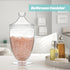 Wongblee 46 oz, Large Acrylic Jar with Lid Bath Salt Container with Scoop, Shatterproof Apothecary Jar for Bathroom