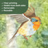 DECOWALL CDS2-9001 Anti-Collision Window Clings, Bird Alert Decals to Prevent Bird Strikes, Set of 10