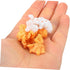 20Pcs Artificial Popcorn Resin Decoration, Popcorn Garland Model Set for DIY Earring Bracelet Necklace Accessory