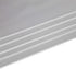 WELMATCH 5 pcs White Satin Table Runners for Wedding Banquet Party Event Decoration